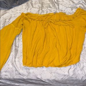 Charlotte Russe Off the shoulder flowy shirt